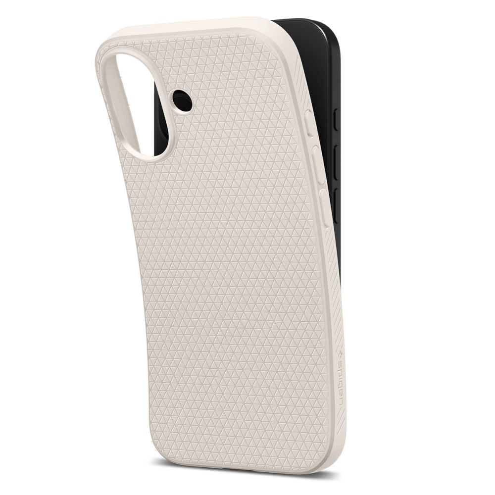 Custodia per Apple iPhone 17, Spigen, Liquid Air, Beige ACS10372