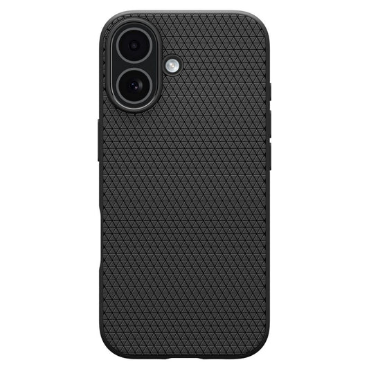 Étui pour Apple iPhone 17, Spigen, Liquid Air, Noir Mat