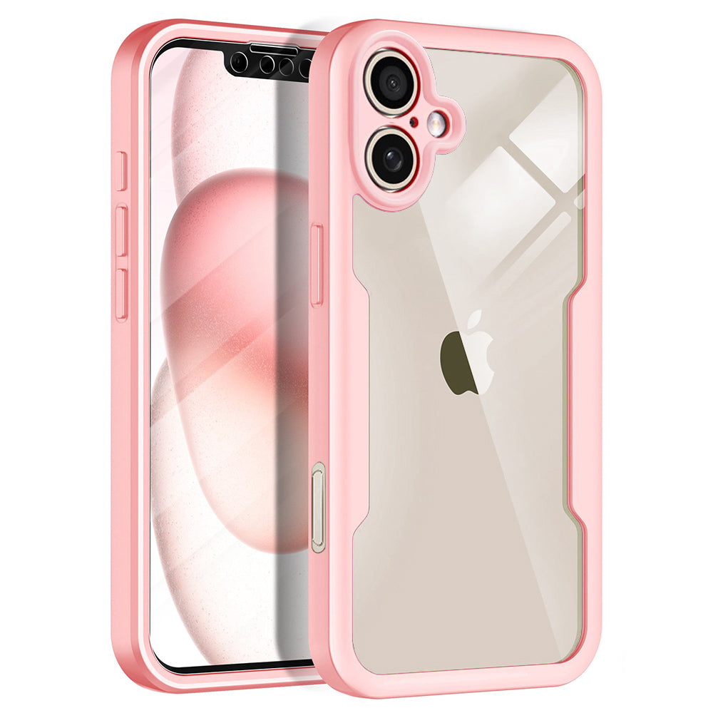 Custodia per Apple iPhone 17, Techsuit, ColorVerse 360, Rosa