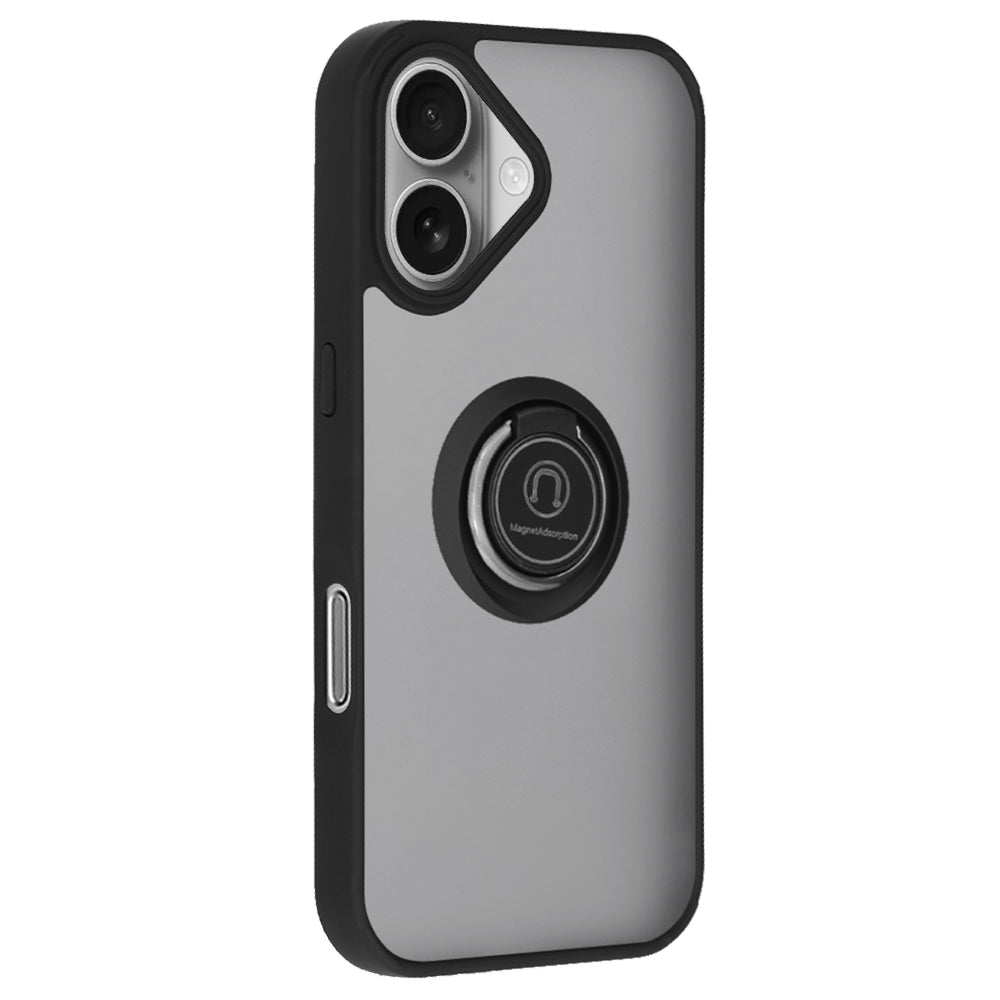 Custodia per Apple iPhone 17, Techsuit, Glinth, Nera