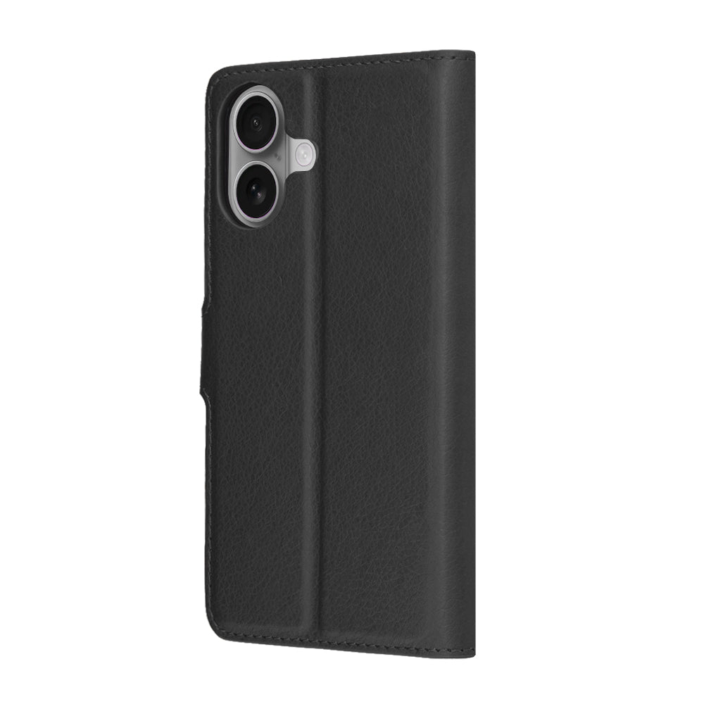 Custodia per Apple iPhone 17, Techsuit, Leather Folio, Nera