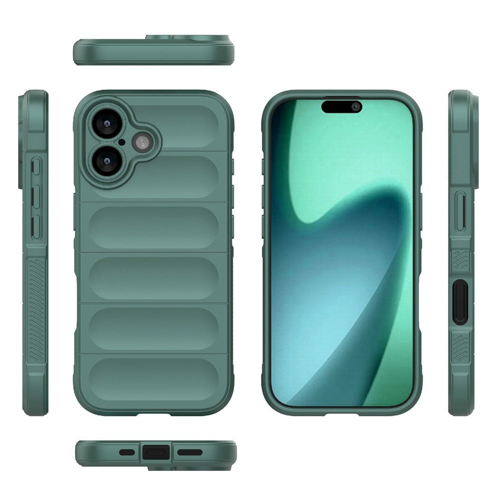 Custodia per Apple iPhone 17, Techsuit, Magic Shield, Verde