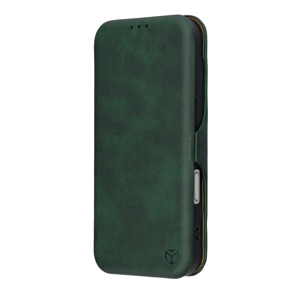 Custodia per Apple iPhone 17, Techsuit, Safe Wallet Plus, Verde