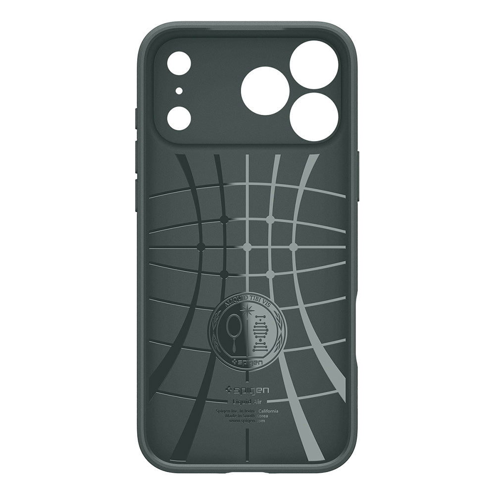 Custodia per Apple iPhone 18 Pro / 17 Pro, Spigen, Liquid Air, Verde ACS12151