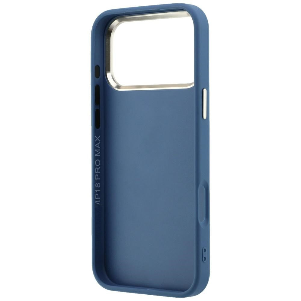 Hülle für Apple iPhone 18 Pro Max / 17 Pro Max, Guess, 4G Big Resin Logo, Blau