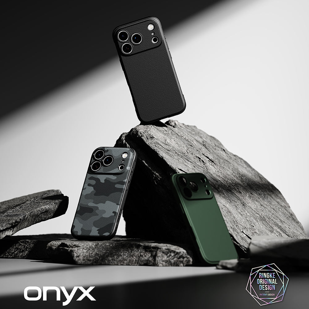 Coque pour Apple iPhone 18 Pro Max / 17 Pro Max, Ringke, Onyx, Vert Foncé