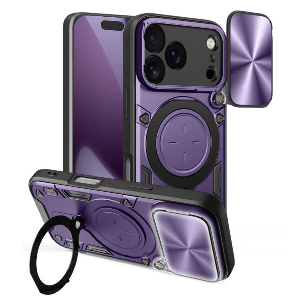 Custodia per Apple iPhone 18 Pro Max / 17 Pro Max, Techsuit, CamGuard Pro, Viola