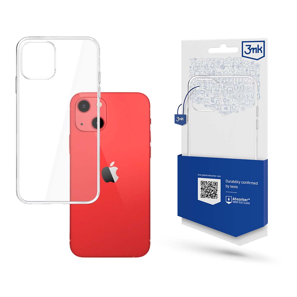 Custodia per Apple iPhone 13, 3MK, Trasparente