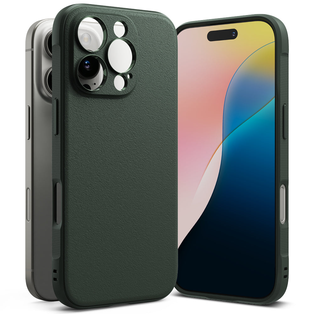 Custodia per Apple iPhone 16 Pro Max, Ringke, Onyx, verde
