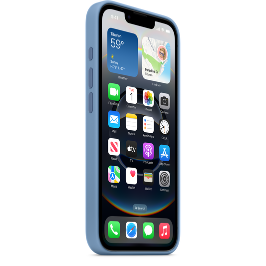 Hülle für Apple iPhone 16e, Blau MD3Q4ZM/A