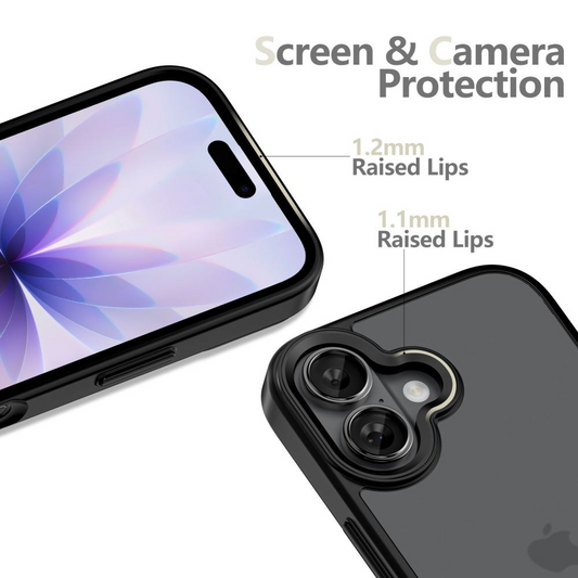 Étui pour Apple iPhone 17, Tech-Protect, Magmat, Noir Mat