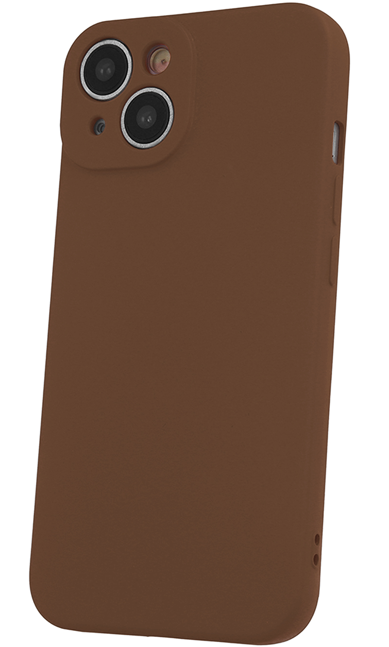 Custodia per Apple iPhone 18 Pro Max / 17 Pro Max, OEM, Silicone, Marrone