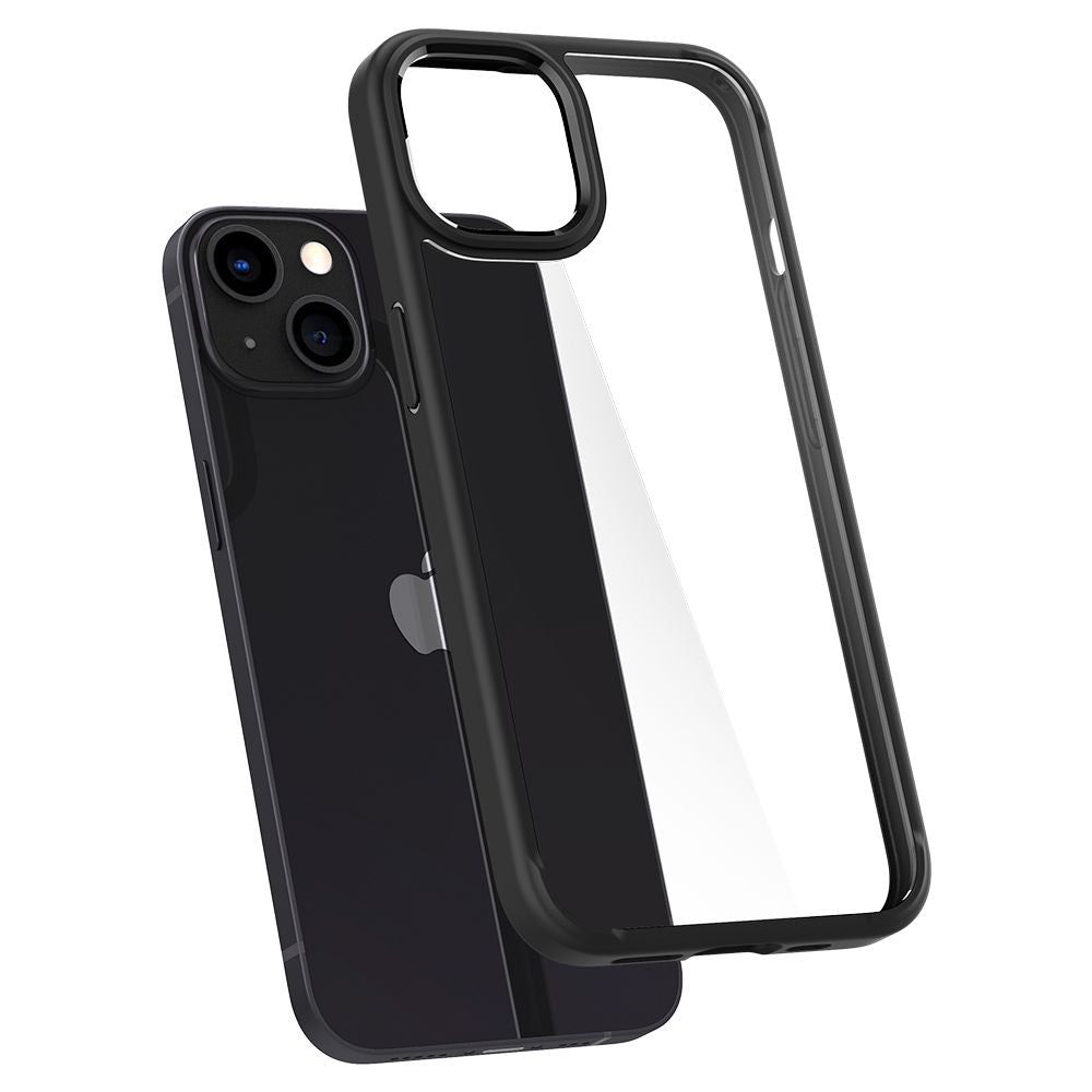 Custodia per Apple iPhone 13, Spigen, Ultra Hybrid, nera