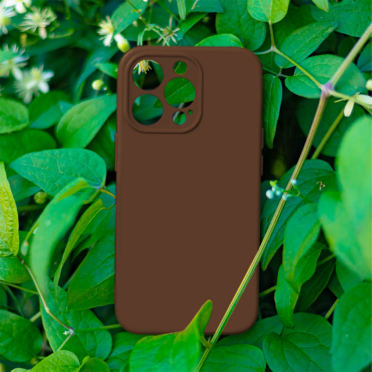 Custodia per Apple iPhone 18 Pro / 17 Pro, OEM, Silicone, Marrone