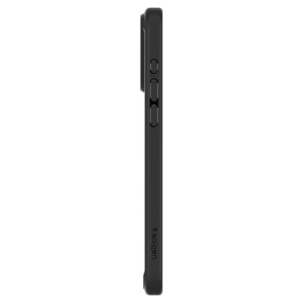 Custodia per Apple iPhone 15 Pro Max, Spigen, Ultra Hybrid, Nera Opaca ACS06570