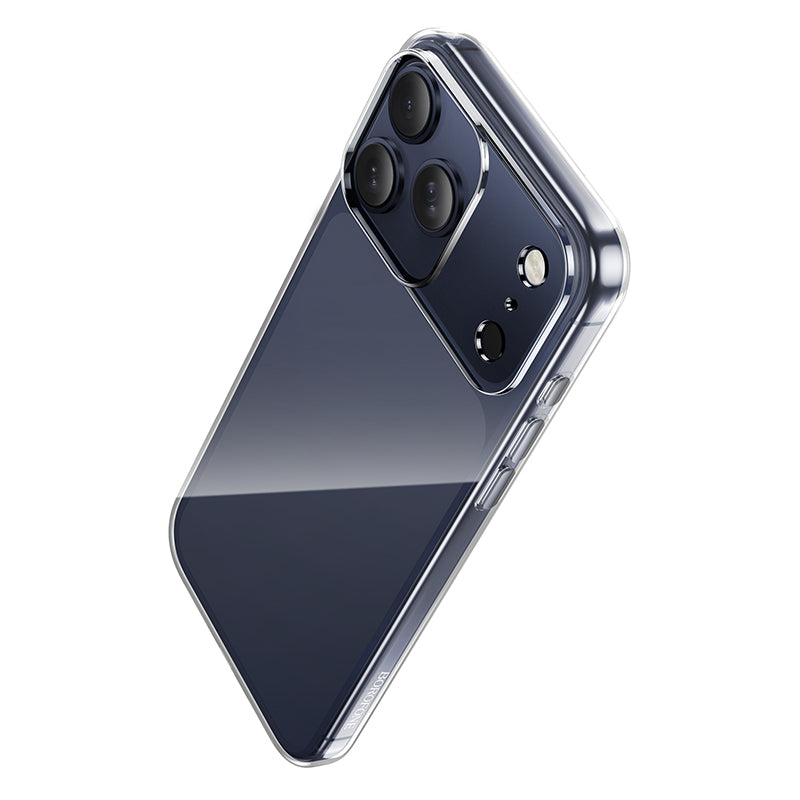 Custodia per Apple iPhone 17 Pro, Borofone, BI4 Ice, Trasparente