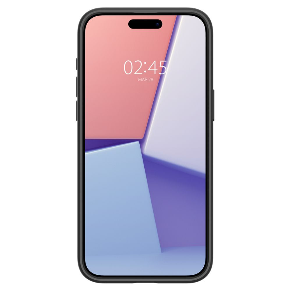 Custodia per Apple iPhone 15 Pro Max, Spigen, Ultra Hybrid, Nera Opaca ACS06570