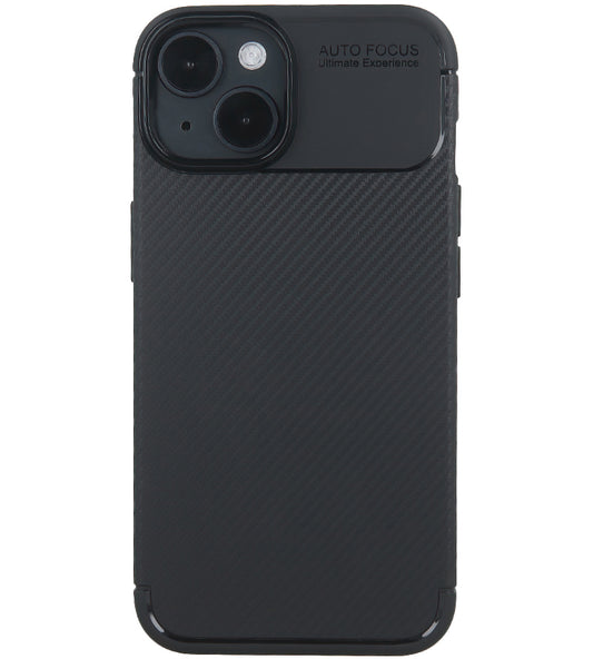 Hülle für Apple iPhone 18 Pro / 17 Pro, OEM, Carbon Black, Schwarz