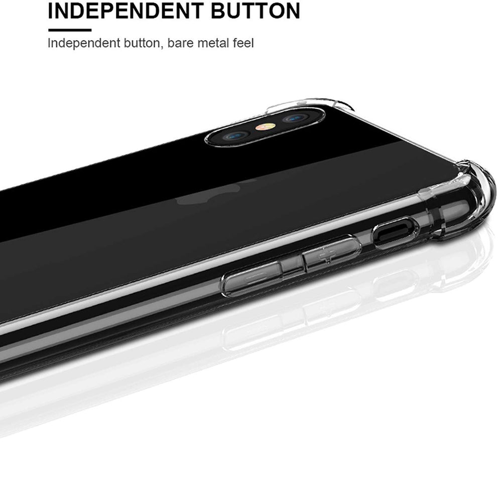 Coque pour Apple iPhone XS Max, Techsuit, Shockproof Clear, Transparente