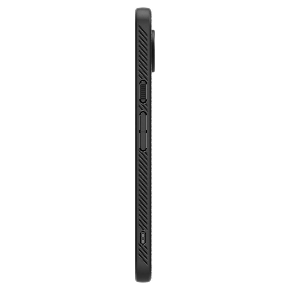 Custodia per Google Pixel 9/9 Pro, Spigen, Liquid Air Matte, Nero ACS07682