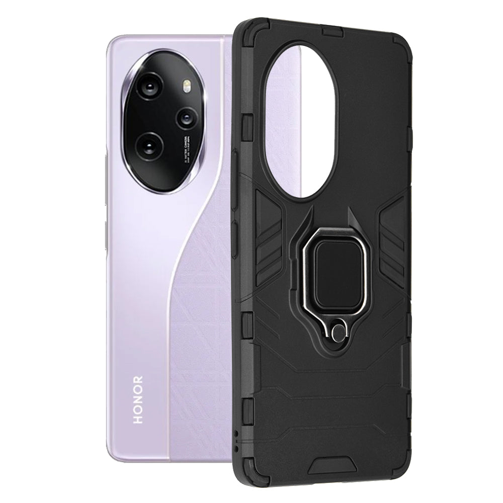 Custodia per Honor 100 Pro, Techsuit, Shield, Nera