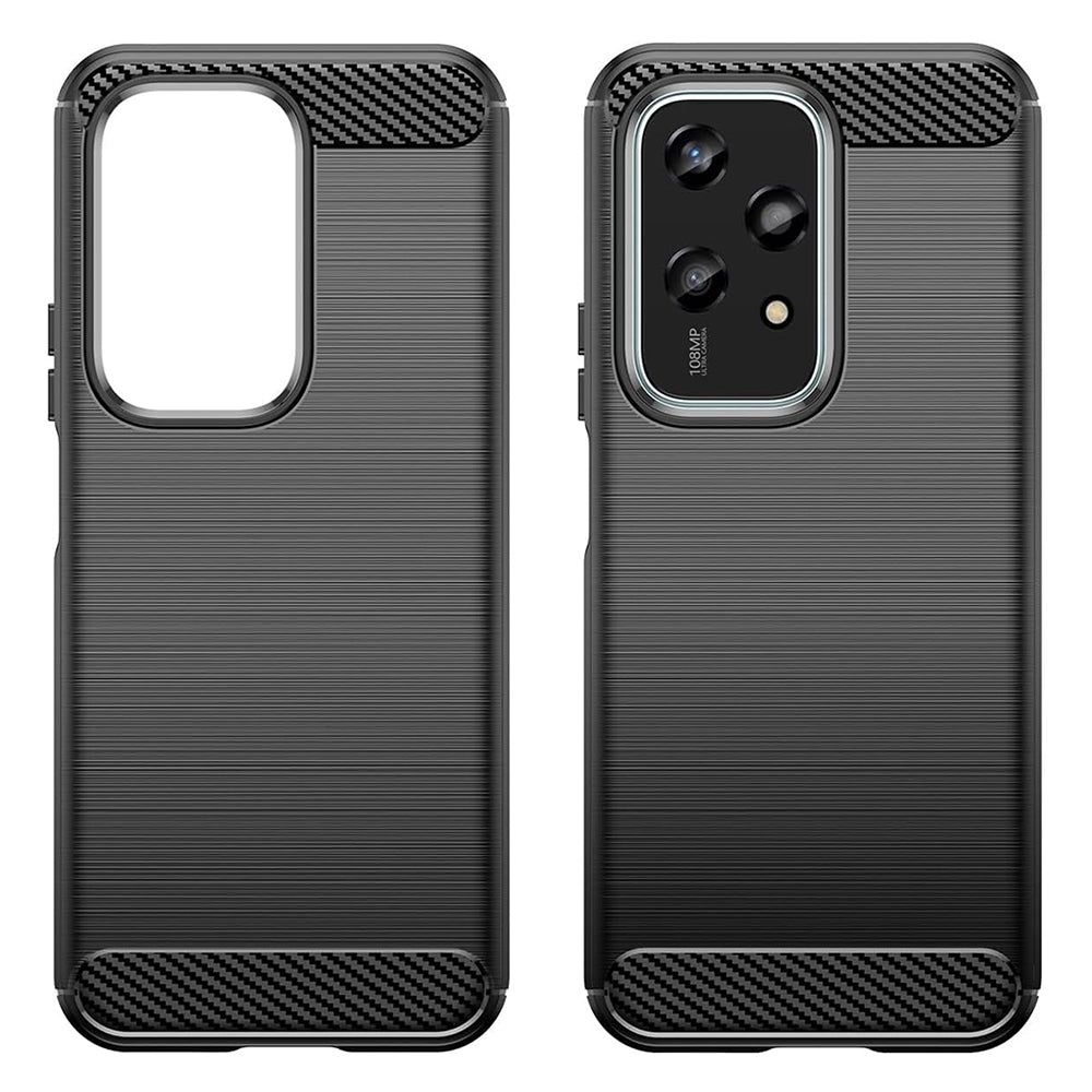 Custodia per Honor 200 Lite, Techsuit, Carbonio, Blu