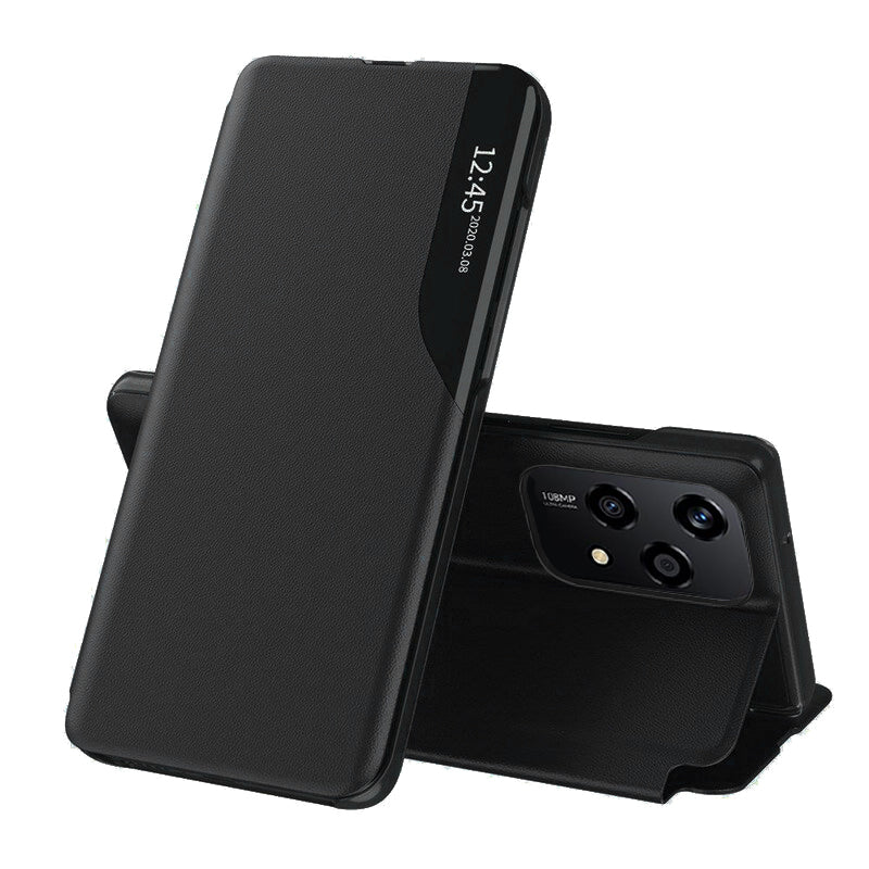 Coque pour Honor 200 Lite, Techsuit, eFold, Noire