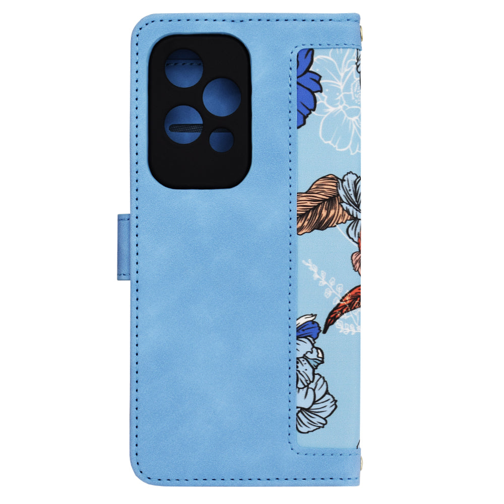 Custodia per Honor 200 Lite, Techsuit, FlipCraft, Blu