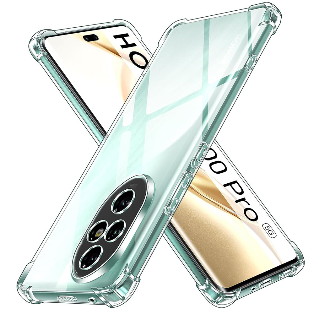 Custodia per Honor 200 Pro, Techsuit, Shockproof Clear, Trasparente