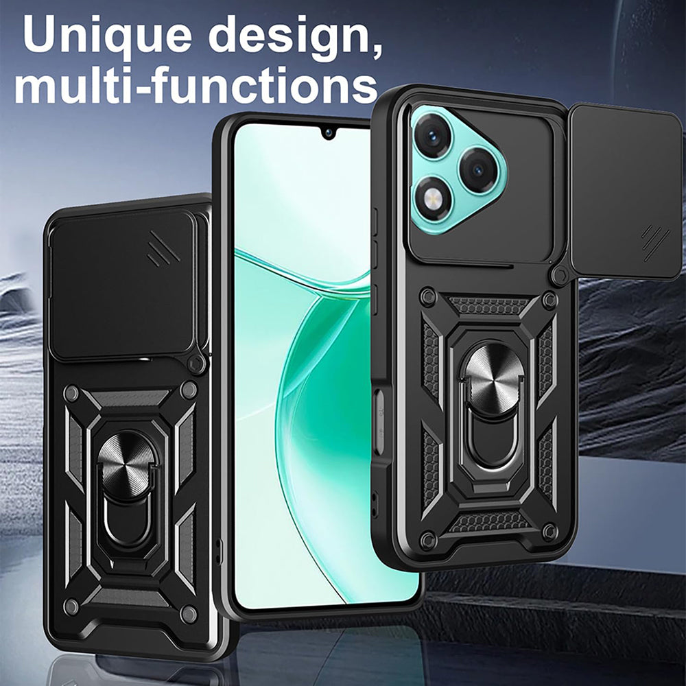 Custodia per Honor 400 Lite, Techsuit, CamShield, Rosa
