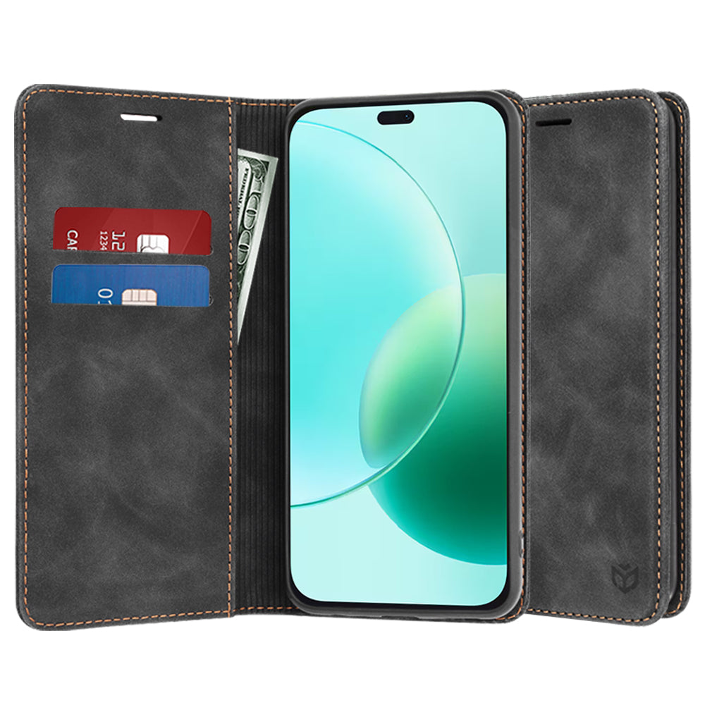 Custodia per Honor 400 Lite, Techsuit, Confy, Nera