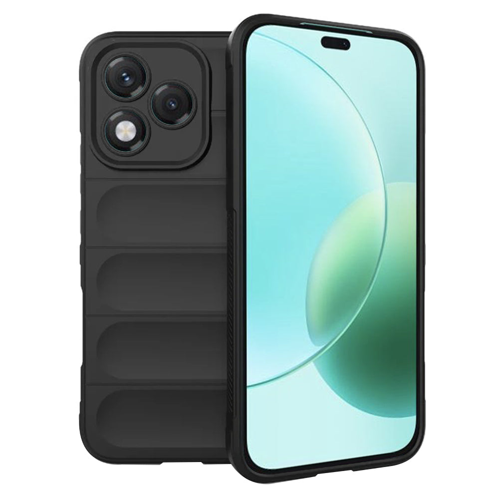 Custodia per Honor 400 Lite, Techsuit, Magic Shield, Nera