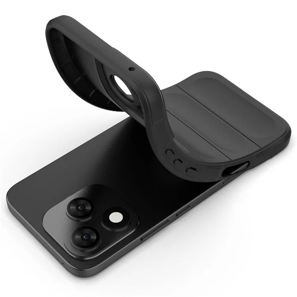Custodia per Honor 400 Lite, Techsuit, Magic Shield, Nera