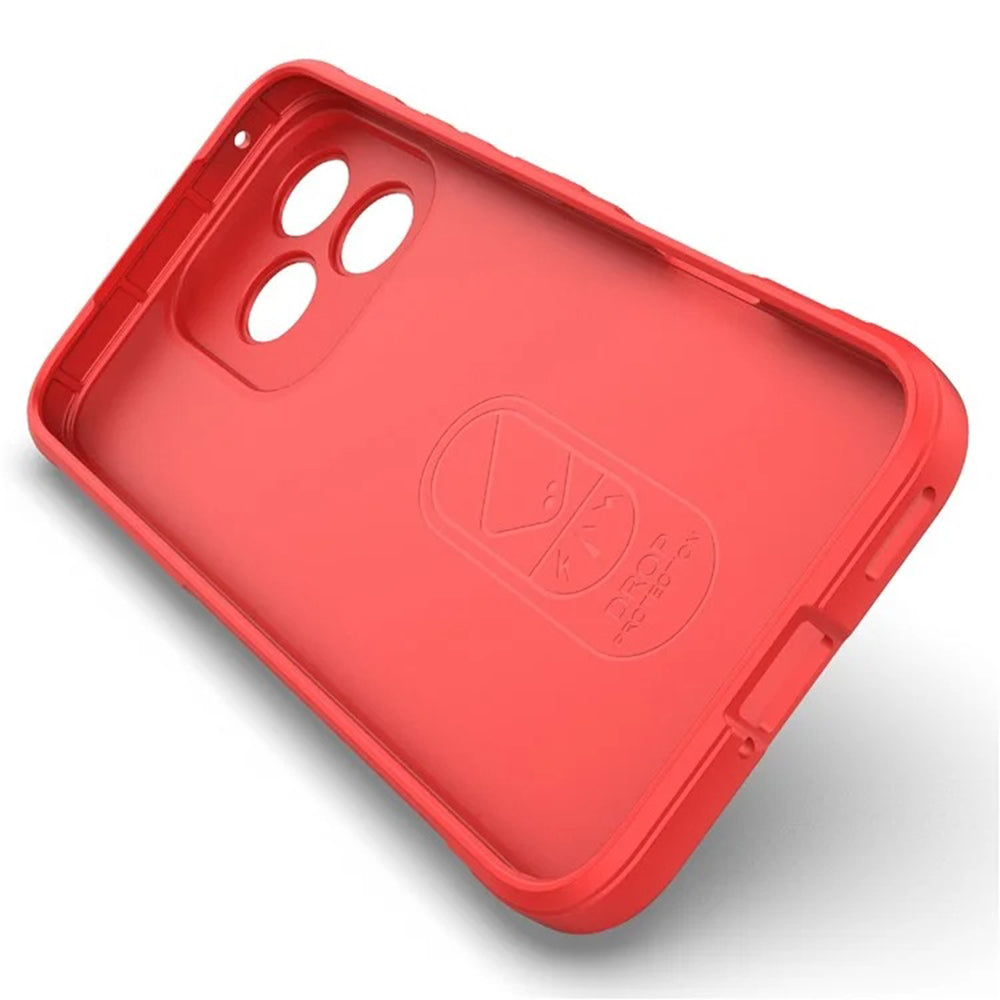 Custodia per Honor 400 Lite, Techsuit, Magic Shield, Rossa