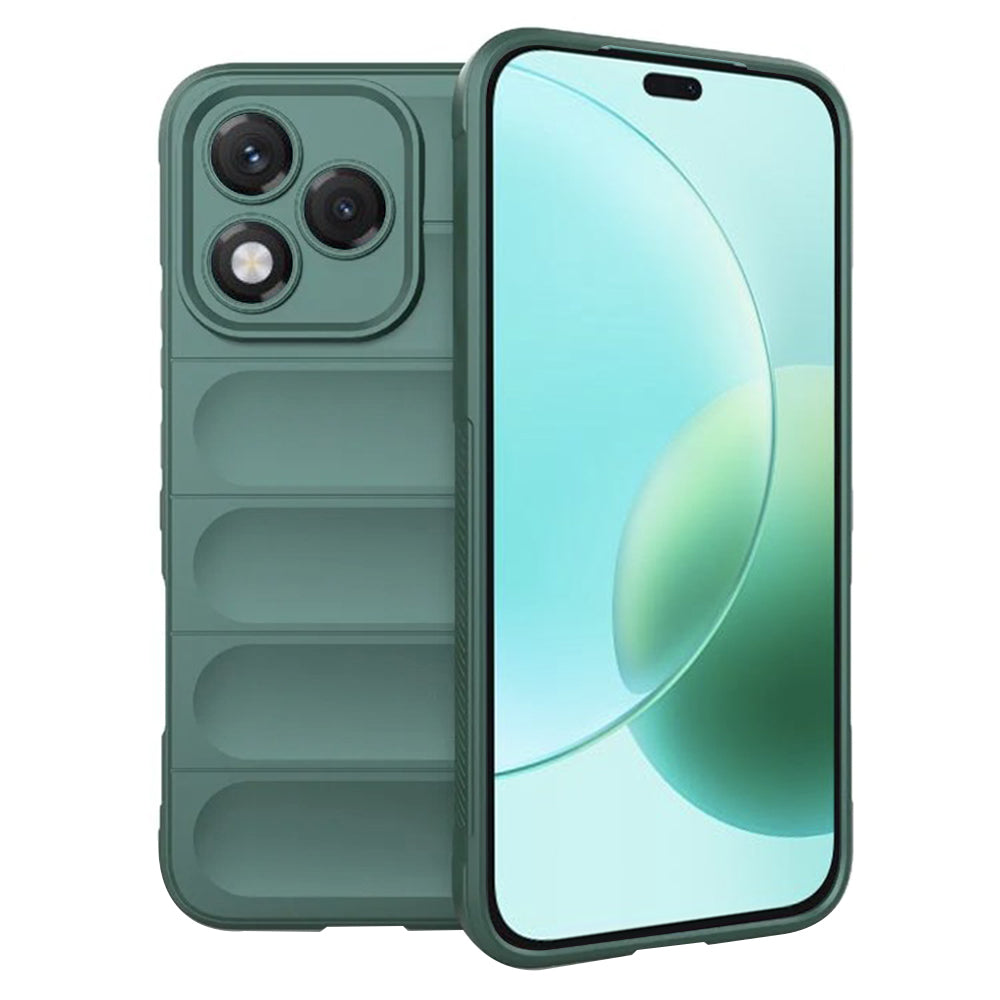 Custodia per Honor 400 Lite, Techsuit, Magic Shield, Verde
