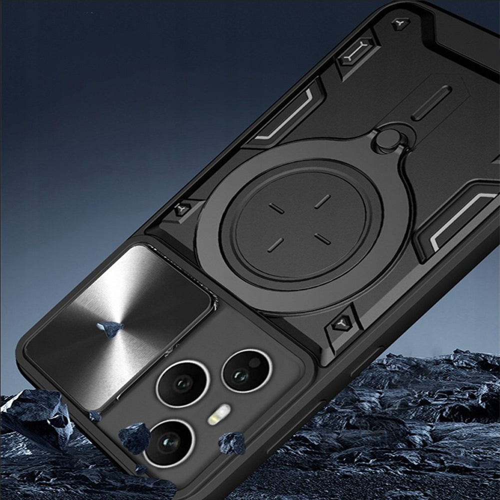 Custodia per Honor 400 Pro, Techsuit, CamGuard Pro, Rossa