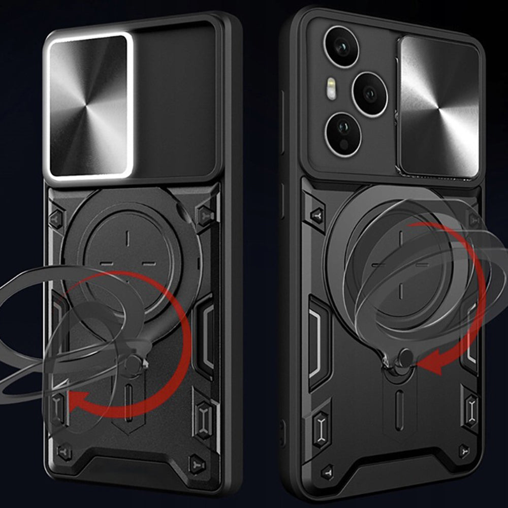 Custodia per Honor 400 Pro, Techsuit, CamGuard Pro, Rosa Oro