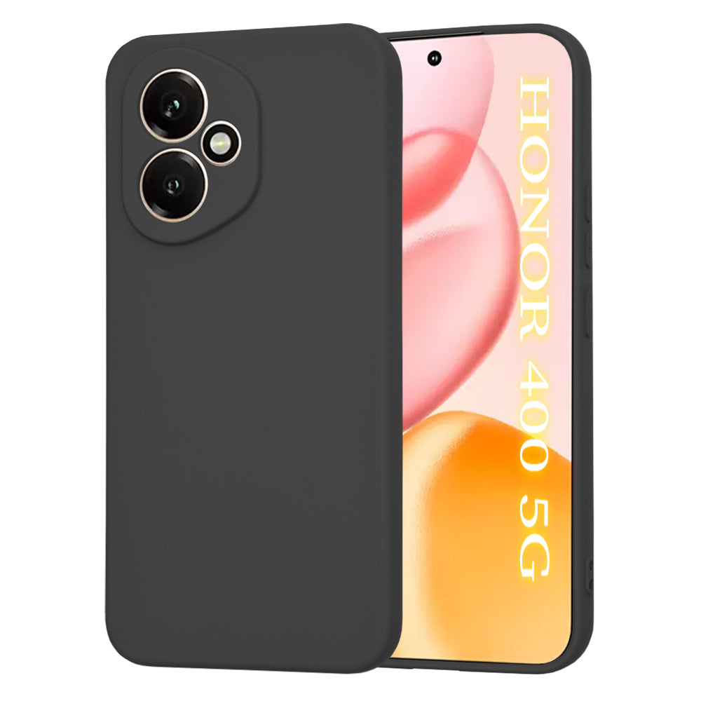 Custodia per Honor 400, Techsuit, SoftFlex, Nera