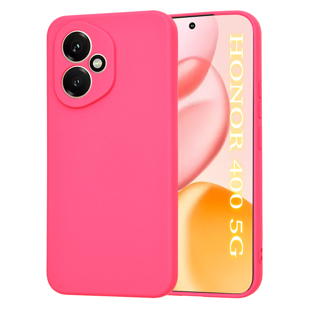 Custodia per Honor 400, Techsuit, SoftFlex, Rosa Scuro