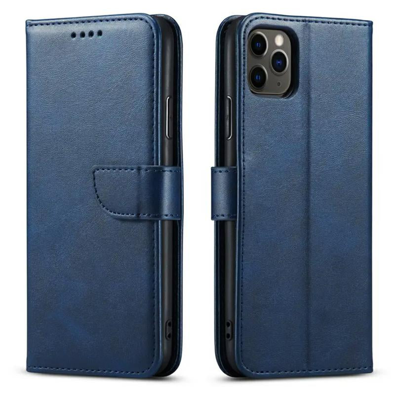 Custodia per Honor 600 Lite, OEM, Marva Wallet, Blu