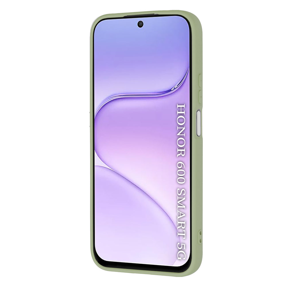 Custodia per Honor 600 Smart, Techsuit, SoftFlex, Matcha