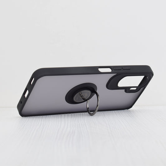 Hülle für Honor 90 Lite, Techsuit, Glinth, Schwarz