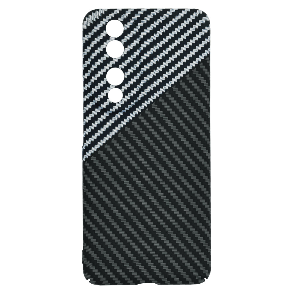 Custodia per Honor 90, Techsuit, Carbonite FiberShell, Nero Grigio