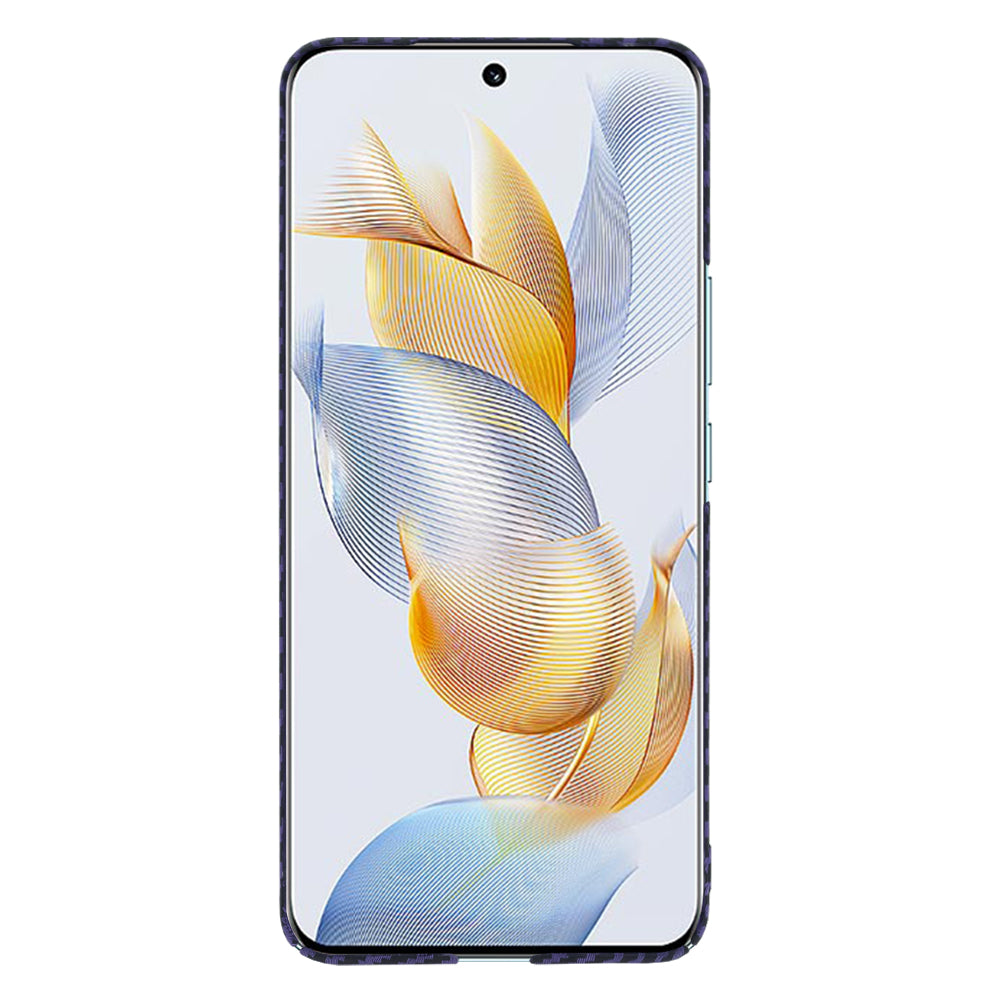 Custodia per Honor 90, Techsuit, Carbonite FiberShell, Viola