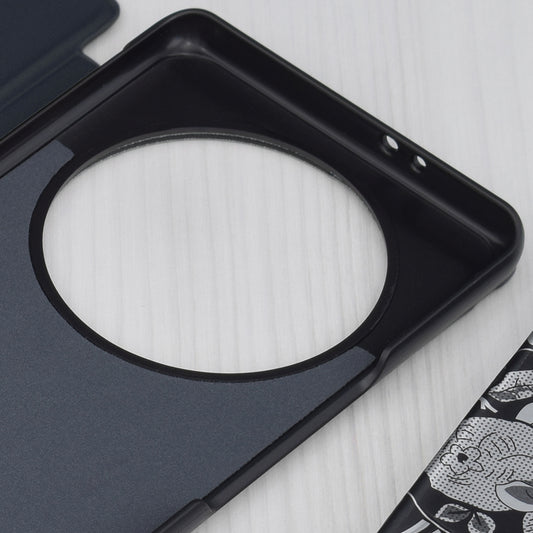 Hülle für Honor Magic5 Lite, Techsuit, eFold, Dunkelblau