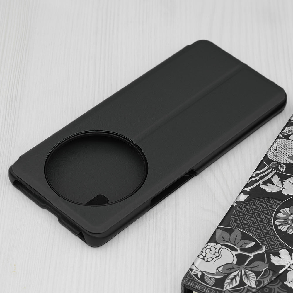 Coque pour Honor Magic6 Lite, Techsuit, eFold, Noire