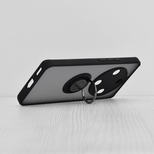 Coque pour Honor Magic6 Lite, Techsuit, Glinth, Noire