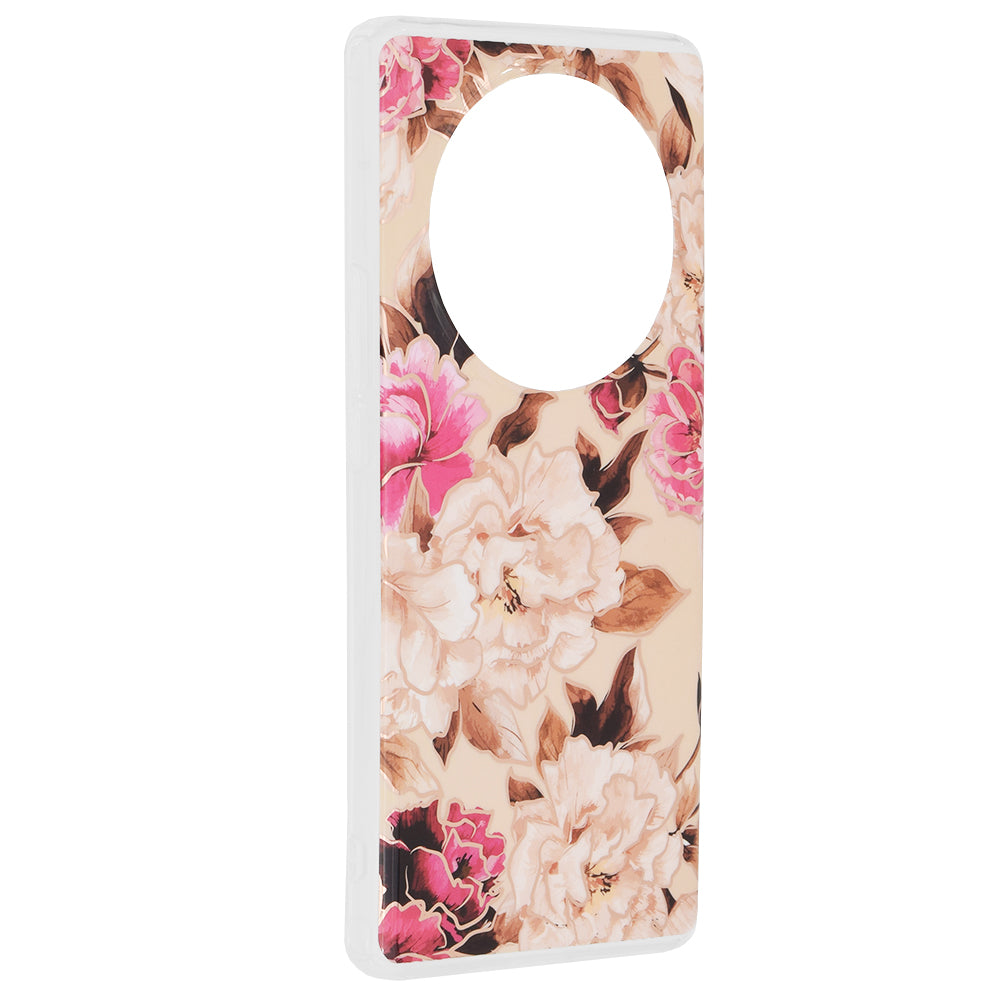 Custodia per Honor Magic6 Lite, Techsuit, Marble, Beige