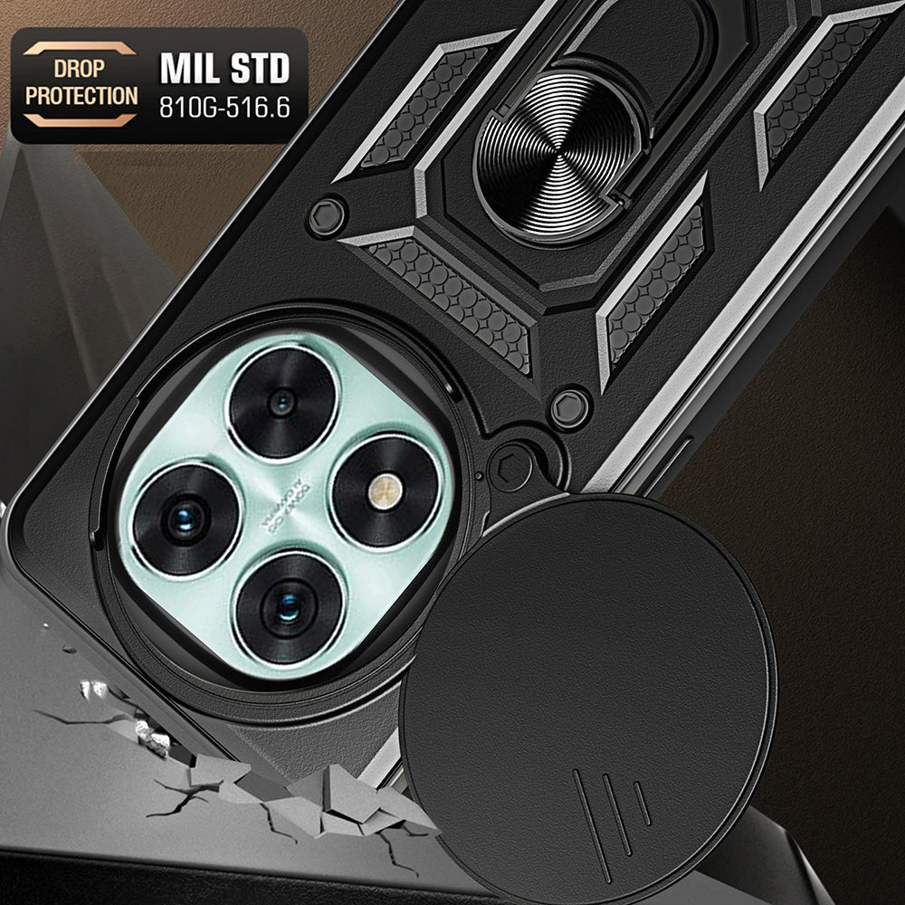 Custodia per Honor Magic7 Pro, Techsuit, CamShield, Blu