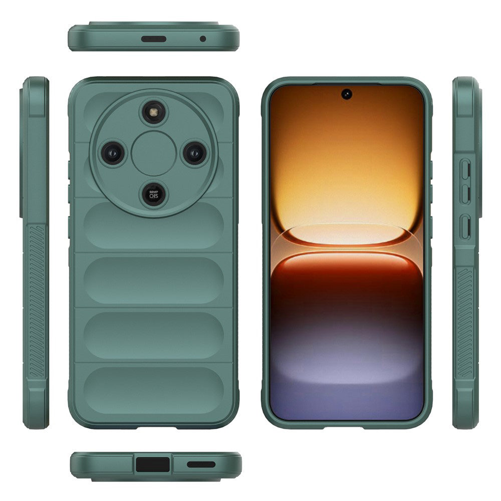 Custodia per Honor Magic8 Lite, Techsuit, Magic Shield, Verde